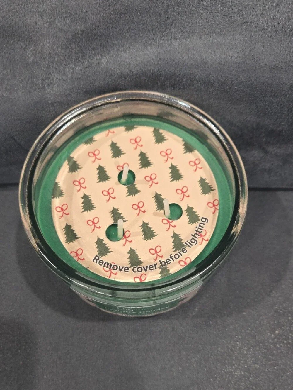 Mainstays Green Country Holiday Scented 3 Wick Jar Candle